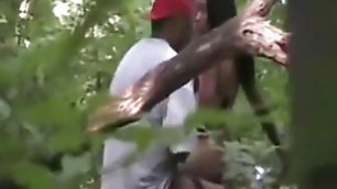 Black Hookers sucking and fucking at BBQ