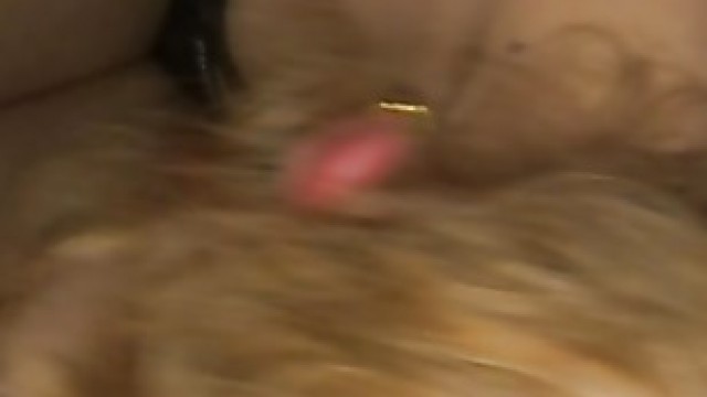 18yo slut sucking black dick at home [POV] - Sloppynastee