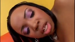 Big Booty Black Teen Takes a Big Cock and a Facial