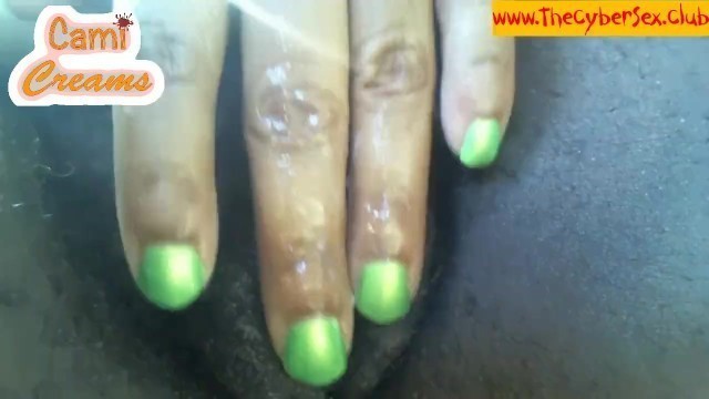 Polished Nails Fingering Wet Cunt - Cami Creams