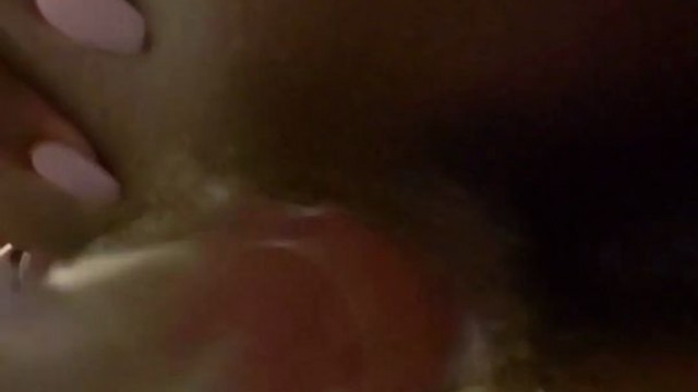 Ebony solo accidental tiny squirt