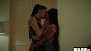 Riding Babe Two Horny Black Lesbians Having Passion Lesbian Action After Hot Kissing Hd